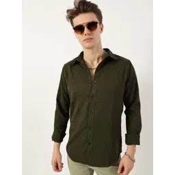 Thomas Scott Men Premium Slim Fit Opaque Faded Casual Shirt-picture-37