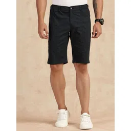 Thomas Scott Men Regular Fit Mid-Rise Cotton Shorts-picture-14