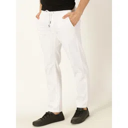 Thomas Scott Men Smart Mid Rise Cotton Trousers-picture-37