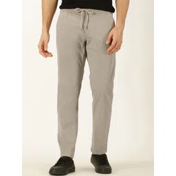 Thomas Scott Men Smart Mid Rise Cotton Trousers-picture-38