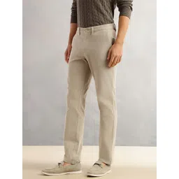 Thomas Scott Men Smart Mid-Rise Cotton Trousers-picture-40