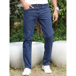 Thomas Scott Men Smart Slim Fit Light Fade Stretchable Jeans-image-23