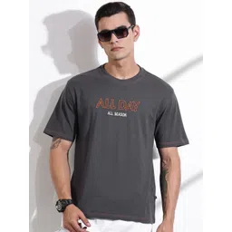 Thomas Scott Men Typography Printed Round Neck T-shirt-picture-12