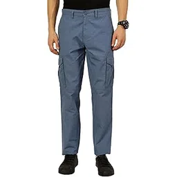 thomas scott Men's | Solid | Light Weight | Breathable Fabric | 6 Pockets | Mid Rise | Regular Fit | 100% Cotton | Button Waist | Chino Trouser | Pants-picture-26