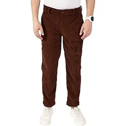 thomas scott Men's | Solid | Light Weight | Breathable Fabric | Mid Rise | Regular Fit | Cotton Blend | Button Waist | Chino Trouser | Pants-picture-31