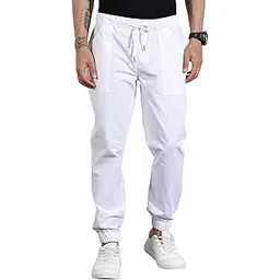 thomas scott Men's | Solid | Light Weight | Breathable Fabric | Mid Rise | Slim Fit | Cotton Blend | Elasticated with Drawstring | Chino Trouser | Pants-picture-39