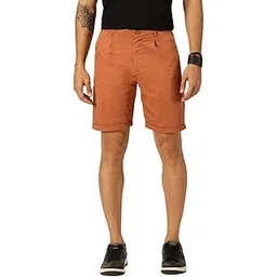 thomas scott Men's | Solid | Mid Rise | Light Weight | 100% Cotton | Casual | Chino | Shorts for Men-picture-21