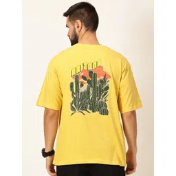 Thomas Scott Oversized Graphic Printed Bio Finish Cotton T-shirt-picture-10