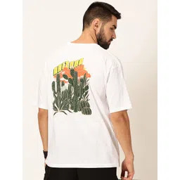 Thomas Scott Oversized Graphic Printed Cotton Bio Finish T-shirt-picture-18