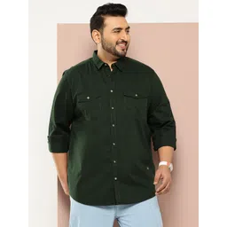 Thomas Scott Plus Size Premium Pure Cotton Casual Shirt-picture-32