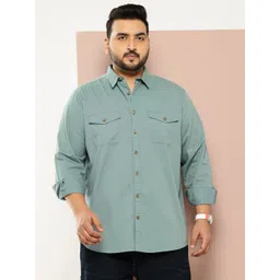 Thomas Scott Plus Size Premium Pure Cotton Casual Shirt-picture-27