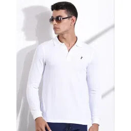 Thomas Scott White Regular Fit Polo T-Shirt-image-6