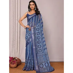 THREAD BOX Linen Blend Saree-picture-32