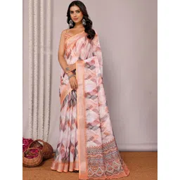 THREAD BOX Linen Blend Saree-picture-27