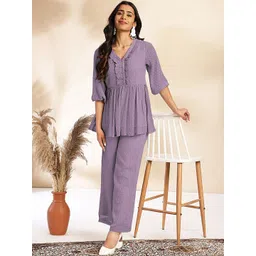 THREAD BOX Women Empire Kurta with Trousers-picture-22