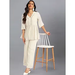 THREAD BOX Women Empire Thread Work Kurta with Trousers-picture-32