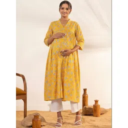 THREAD BOX Women Floral Printed Thread Work Kurta-picture-36