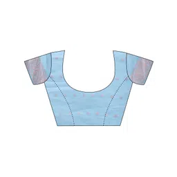 THREAD BOX Woven Design Zari Linen Blend Handloom Saree image 4