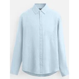 THREE DAYS Comfort Fit Spread Collar Cotton Shirt-picture-24