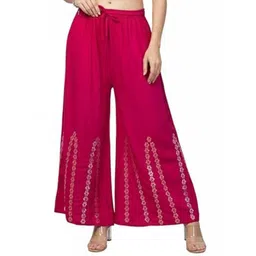 Thrifty Thread Women Ethnic Motifs Embellished Ethnic Palazzos-picture-18