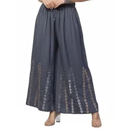 Thrifty Thread Women Ethnic Motifs Embellished Ethnic Palazzos-picture-14