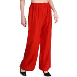 Thrifty Thread Women Flared Knitted Palazzos-picture-19