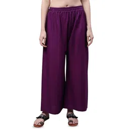 Thrifty Thread Women Flared Knitted Palazzos-picture-15