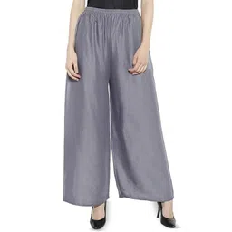 Thrifty Thread Women Flared Knitted Palazzos-picture-13