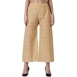 thrifty thread we promise comfort Cotton Rayon Palazzo for Women-picture-37