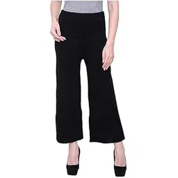 thrifty thread we promise comfort Winter Wear Woolen Trouser || Fleece Palazzo || Acrylic Wool Knitted Palazzo-picture-34