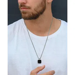 thrillz Silver-Plated Stainless Steel Chain image 3