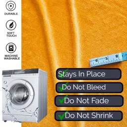 THROW PILLOW Ochre Sofa Cover With Magenta Tassels Yellow image 4