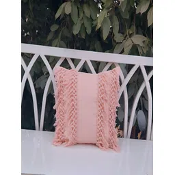 THROWPILLOW Peach-Coloured Square Cushion Covers-picture-15