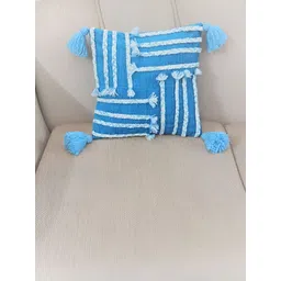 THROWPILLOW Teal & White Geometric Square Cushion Covers-picture-37