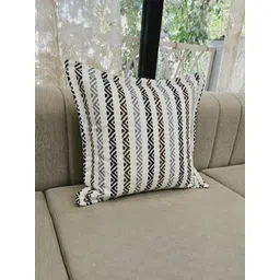 THROWPILLOW White & Black Abstract Printed Square Cushion Covers-picture-19