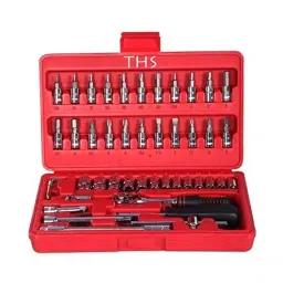 THS 6.35 mm (1/4 inch) Socket Diy Combination Set for Repair Tool Kit With 46 Pieces ,THS 0546-picture-41