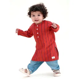 Tiber Taber Boys Kite String Kurta-picture-13