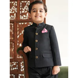 Tiber Taber Infant Boys Single Breasted Blazer-picture-56