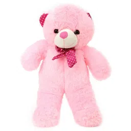 Tickles Cute Standing Teddy Soft Stuffed Plush Toy For Kids Boys & Girls Birthday Gift (Color: Pink Size: Length 43 cm)-picture-26