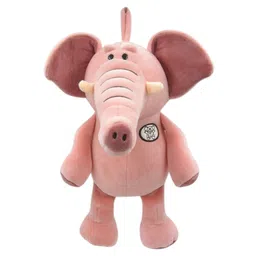 Tickles Elephant Soft Stuffed Plush Toy Animal Toy for Kids Girls & Boys Birthday Gift (Color: Pink Size: Length 25 cm)-picture-18
