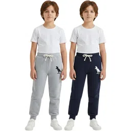 TICOSS Boys 2 Pcs Wool Stretchable Track Pants-picture-36