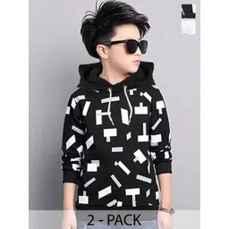 TICOSS Boys 2 Printed Hooded T-shirt-picture-24