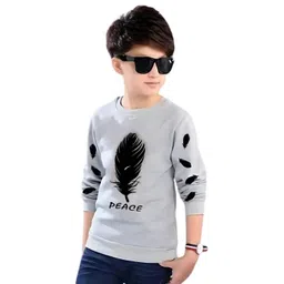 TICOSS Boys Typography Printed T-shirt-picture-16