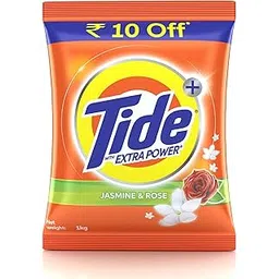 Tide Plus with Extra Power Jasmine and Rose Detergent Washing Powder - 1kg Pack-picture-19