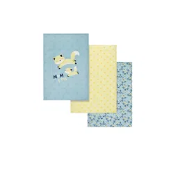 TIDY SLEEP Infants 3 Pcs Mom & Me Printed Pure Cotton Changing Mats-picture-15