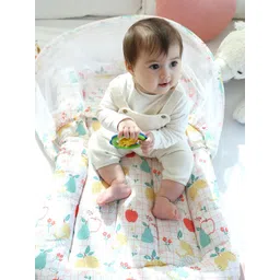 TIDY SLEEP Infants Kids Printed Baby Bed Set With Mosquito Net-picture-31