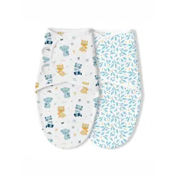 TIDY SLEEP Infants Set Of 2 Printed Hug-Me U-Shape Wrapper-image-27