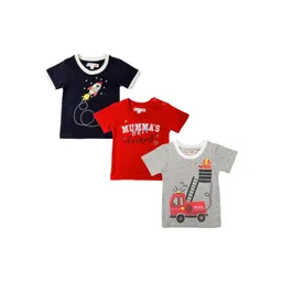 TIDY SLEEP Kids 3 Printed Moisture Wicking Applique T-shirt-picture-32