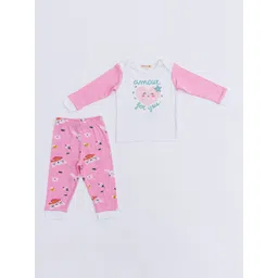 TIDY SLEEP Kids Graphic Printed Pure Cotton Night suit-picture-40