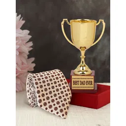 TIED RIBBONS Beige & Maroon Printed Fathers Day Gift Set-picture-27